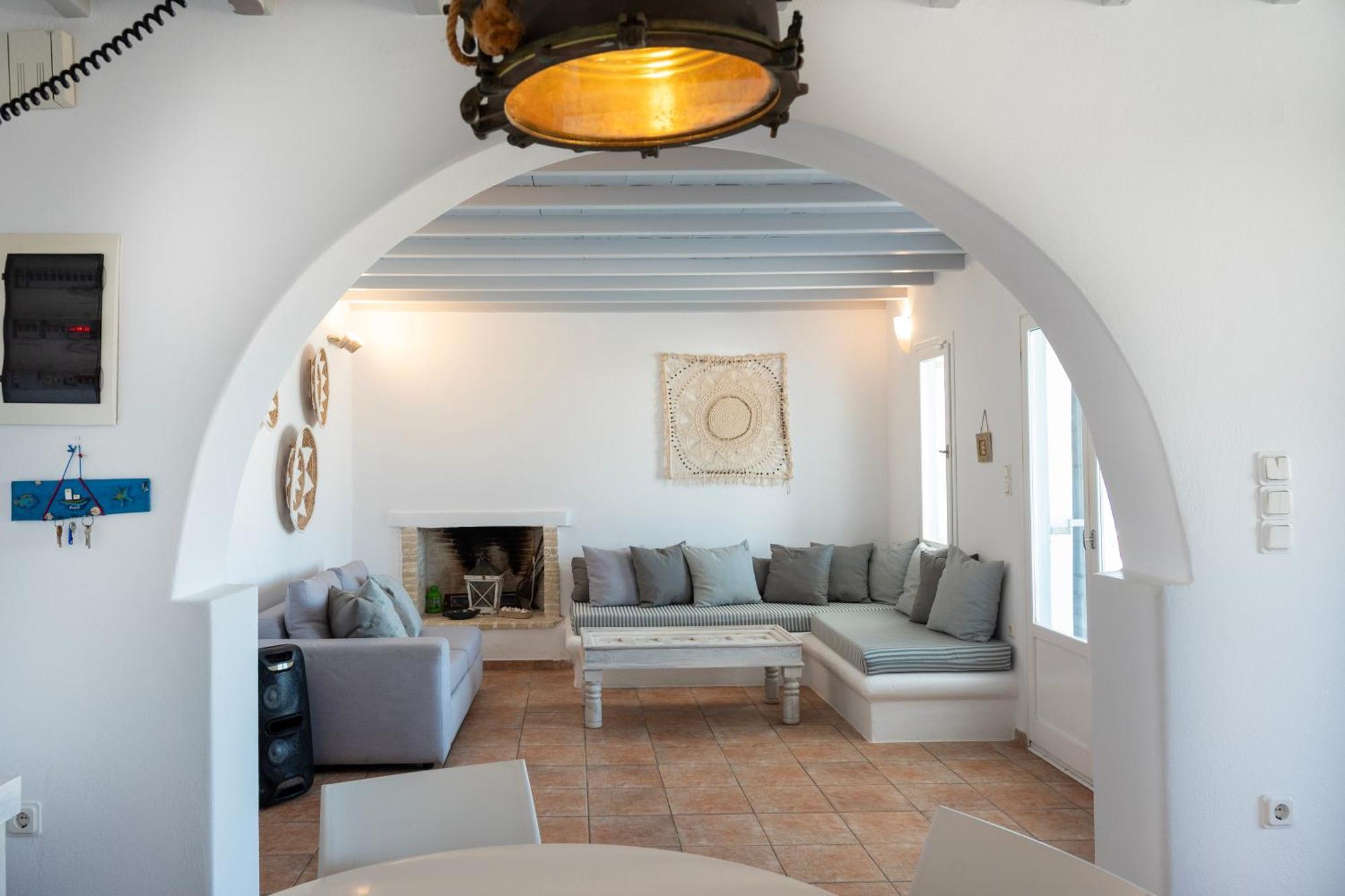 Villa Anema Mykonos - Blue Views Mykonos Villas Mykonos Town Eksteriør bilde