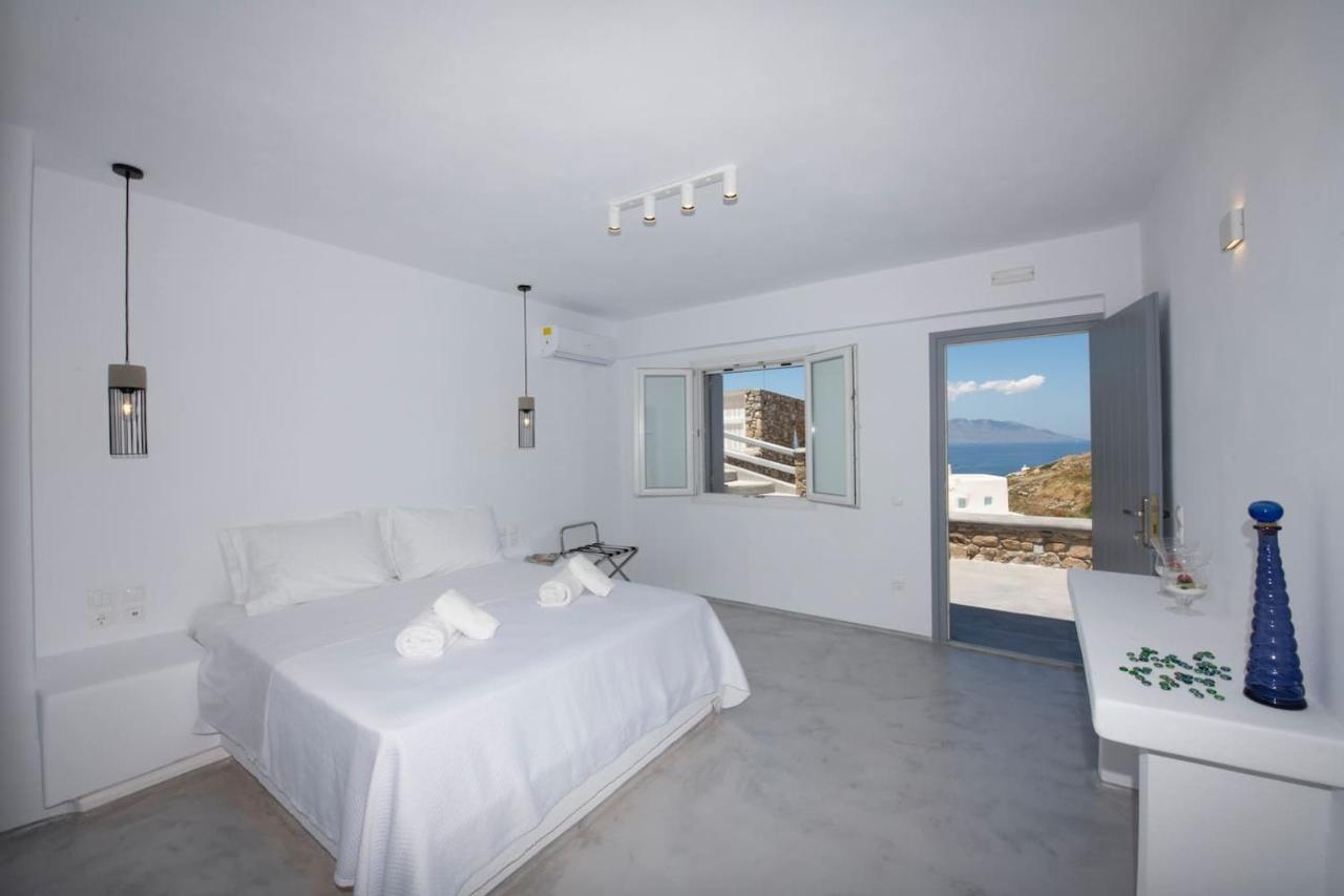 Villa Anema Mykonos - Blue Views Mykonos Villas Mykonos Town Eksteriør bilde